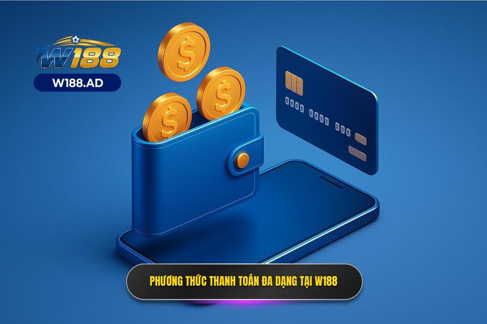 2.các Phương Thức Thanh Toán W188 đa Dạng Và Tiện Lợi
