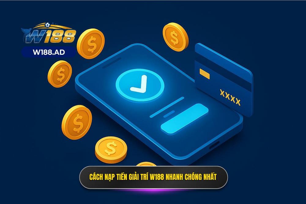 3.hướng Dẫn Nạp Tiền Bắn Cá W188 Nhanh Chóng Và An Toàn